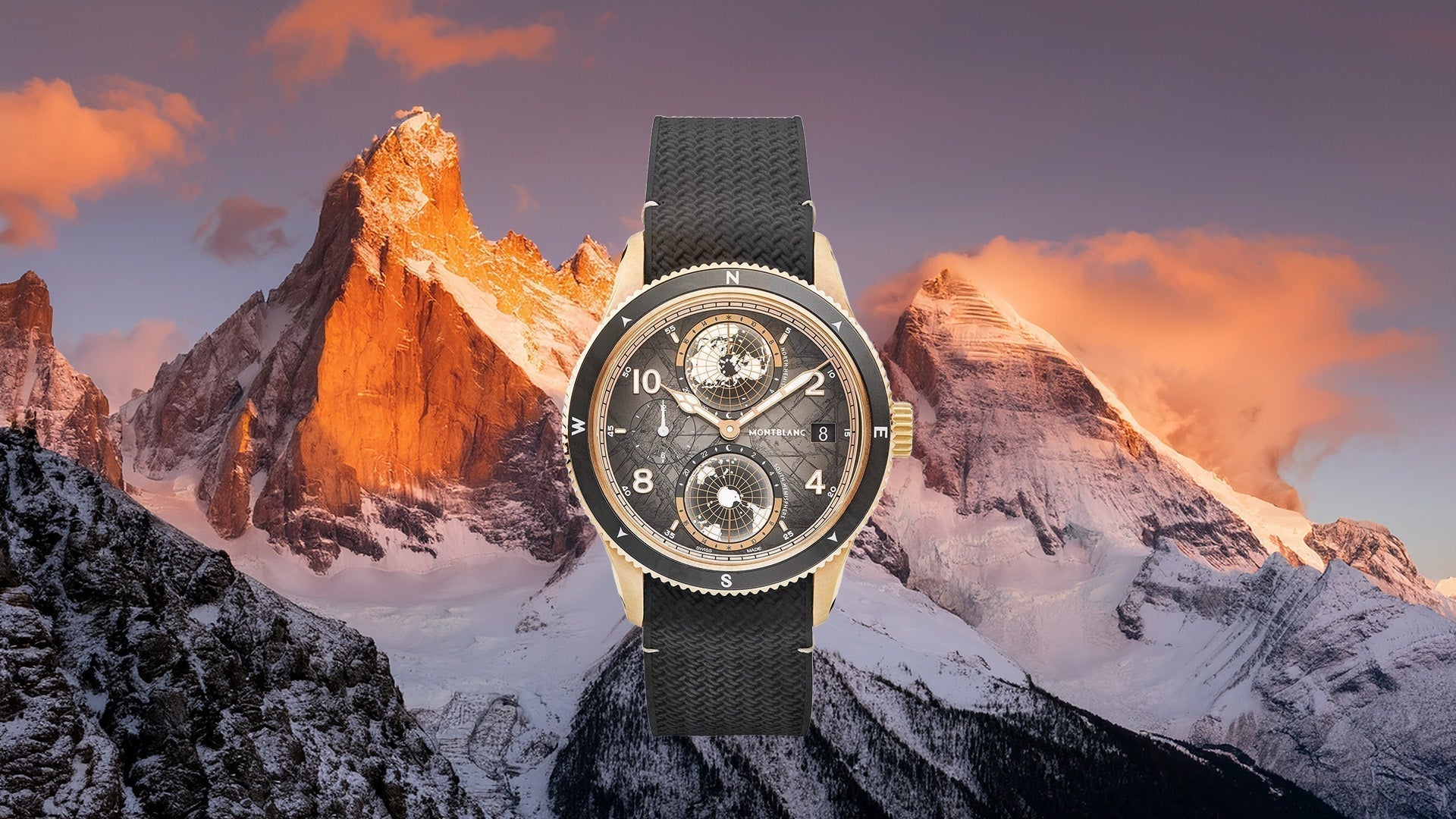 2025新錶推薦】Montblanc 萬寶龍1858 Geosphere羅莎峰限量版亮相｜世界