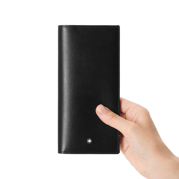 MONTBLANC 萬寶龍大師傑作大班系列14卡式長型拉鏈長夾 MB198318