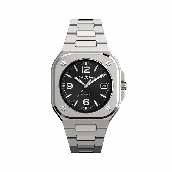 Bell & Ross 柏萊士 BR 05 BLACK STEEL BR05