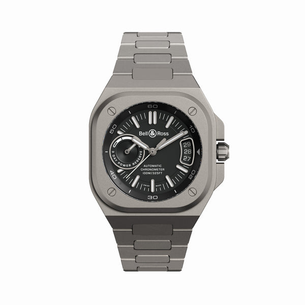 Bell & Ross 柏萊士 BR-X5 BLACK TITANIUM 自製機芯鈦金屬機械腕錶 41mm