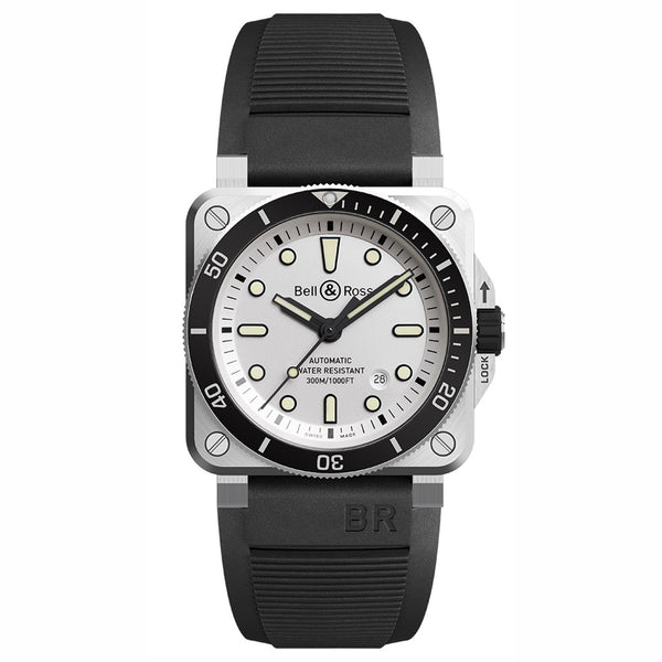 Bell & Ross 柏萊士 BR 03-92 Diver White 白面潛水腕錶 42mm