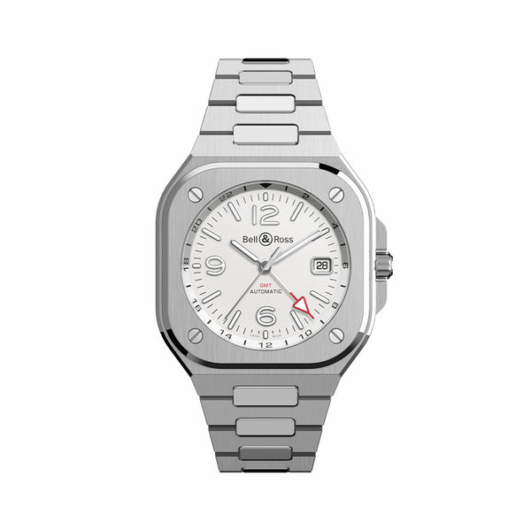 Bell & Ross 柏萊士 BR 05 GMT White 白色面