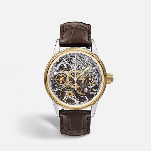 MONTBLANC 萬寶龍 Unveiled Minerva 1858系列單按把計時腕錶限量款100 43mm MB134281