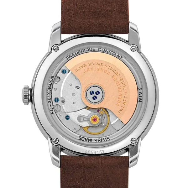 Frederique Constant 康斯登 Classics Premiere系列鮭魚面盤歐洲限定腕錶 38mm FC-301SAL3B6