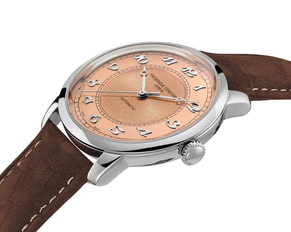 Frederique Constant 康斯登 Classics Premiere系列鮭魚面盤歐洲限定腕錶 38mm FC-301SAL3B6