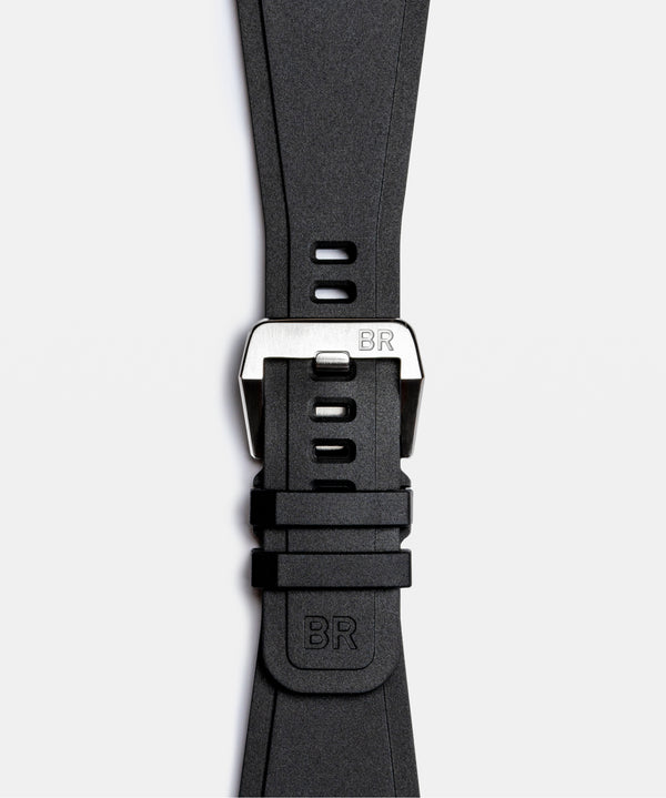 Bell & Ross 柏萊士 BR-03 BLACK STEEL 不鏽鋼自動腕錶 41mm BR03A-BL-ST/SRB