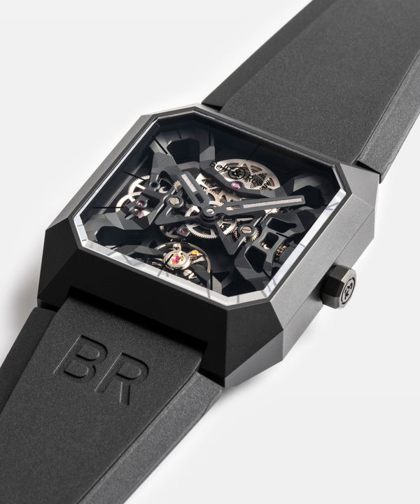 Bell & Ross 柏萊士 BR-03 Cyber Ceramic 概念陶瓷手上鏈腕錶 42mm BR03-CYBER-CE