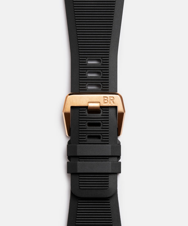 Bell & Ross 柏萊士 BR-03 DIVER BLACK & GREEN BRONZE 綠面青銅限量腕錶 42mm BR0392-D-LT-BR/SRB