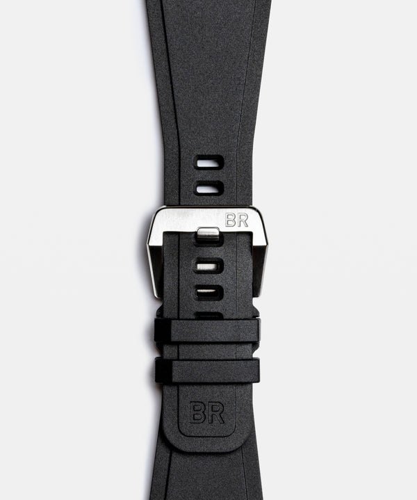 Bell & Ross 柏萊士 BR-03 Skeleton Grey Steel 鏤空不鏽鋼自動限量腕錶 41mm BR03A-GR-SKST/SRB