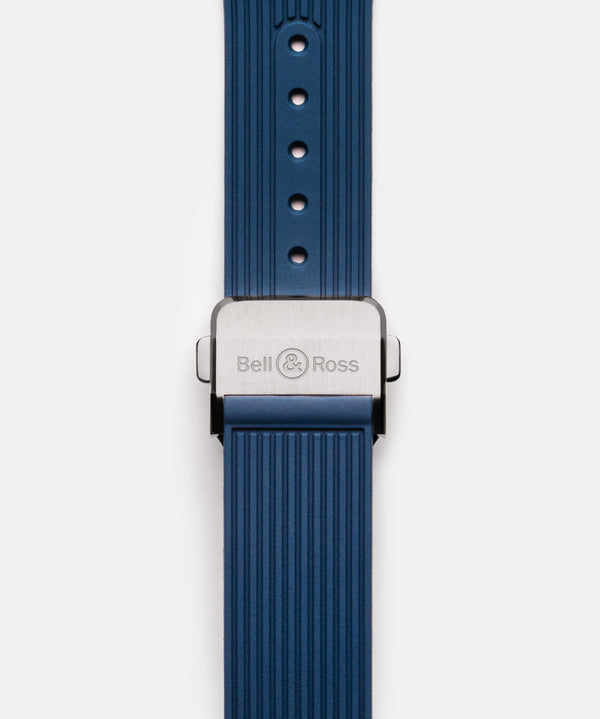 Bell & Ross 柏萊士 BR-05 Chrono Blue Steel 計時機械腕錶 42mm BR05C-BLU-ST/SRB