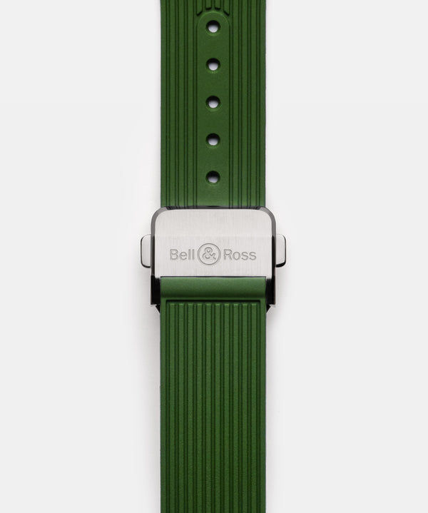 Bell & Ross 柏萊士 BR-05 Chrono Green Steel 綠面計時機械腕錶 42mm BR05C-GN-ST/SRB