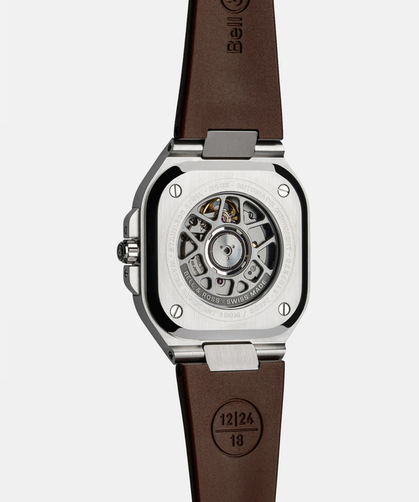 Bell & Ross 柏萊士 BR-05 COPPER BROWN 淺棕色機械腕錶 40mm BR05A-BR-ST/SRB