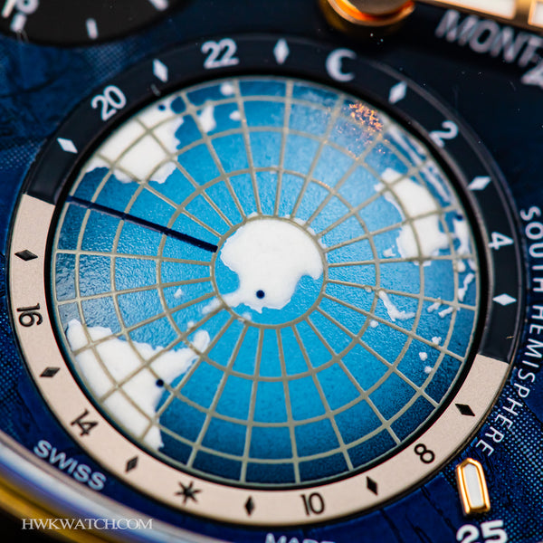 MontBlanc 萬寶龍 1858 Geosphere 世界時區0 Oxygen 零氧限量版青銅腕錶 MB129415