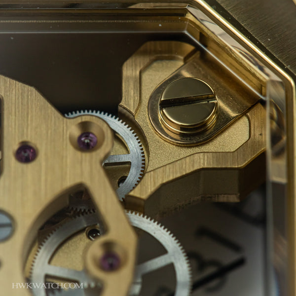 Bell & Ross 柏萊士 BR-01 CYBER SKULL Bronze 微笑骷顱青銅手上鏈自製機芯腕錶 45mm BR01-CSK-BR/SRB