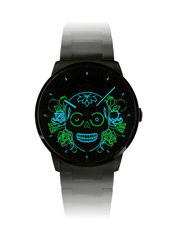 MIDO 美度 Commander 香榭系列 Gradient Catrines  墨西哥亡靈節特別版機械腕錶 40mm M0214071141104