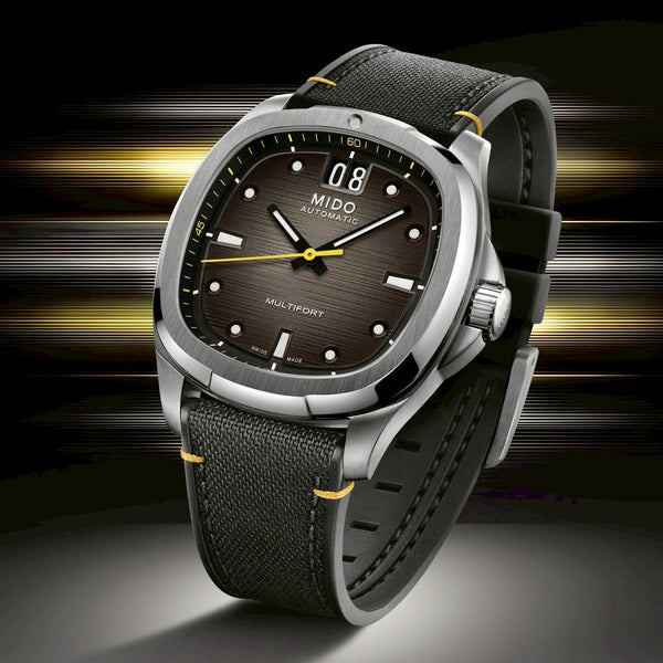 MIDO 美度 MULTIFORT 先鋒系列 TV Big Date 大日期窗腕錶 40mm M0495261708101