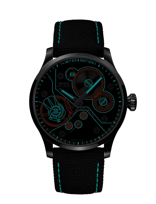 MIDO 美度 MULTIFORT 先鋒系列 Mechanical 手動上鍊腕錶 44mm M0386051106000