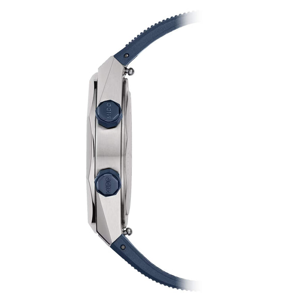 MIDO 美度 MULTIFORT 8 Two Crowns 先鋒系列雙錶冠八角形錶圈機械錶 40mm M0475071704100