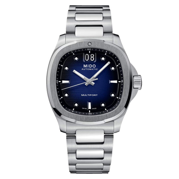 MIDO 美度 MULTIFORT 先鋒系列 TV Big Date 大日期窗腕錶 40mm M0495261104100