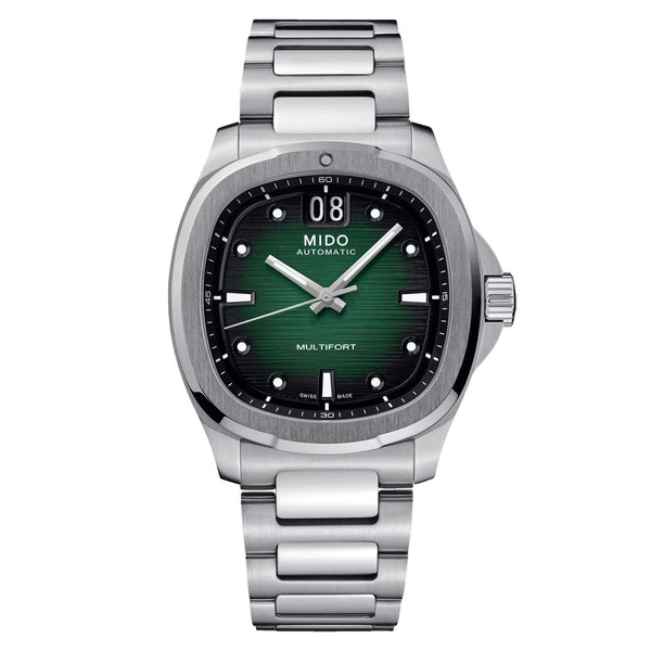 MIDO 美度 MULTIFORT 先鋒系列 TV Big Date 大日期窗腕錶 40mm M0495261109100