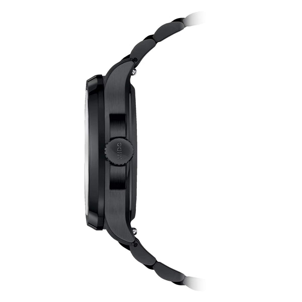 MIDO 美度 MULTIFORT 先鋒系列 TV Big Date 黑色PVD大日期窗腕錶 40mm M0495263308100