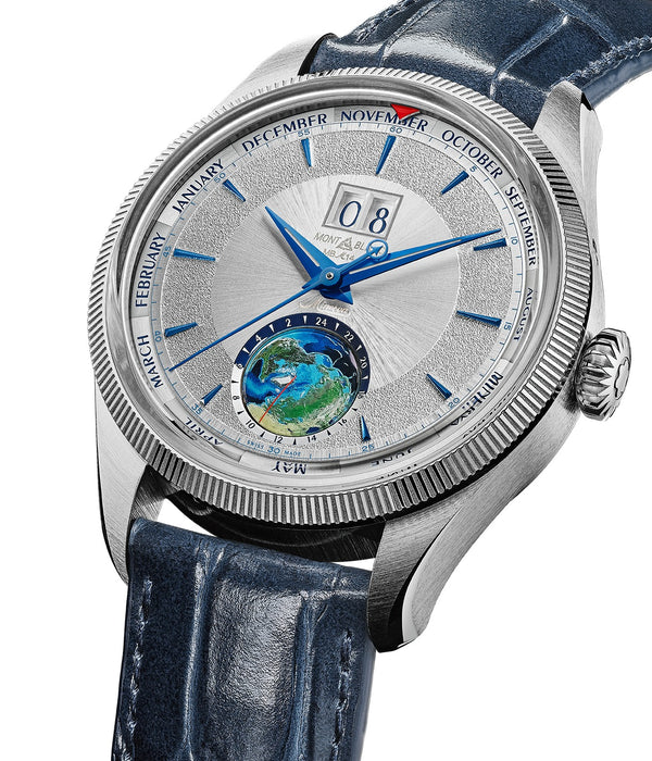 MONTBLANC 萬寶龍 1858系列Geosphere世界時區年曆限量版100腕錶 42mm MB134026