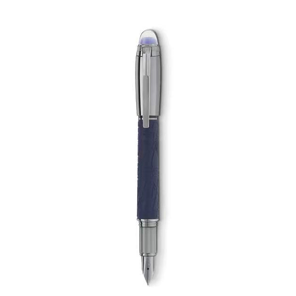 MontBlanc 萬寶龍星際行者 SpaceBlue 系列 Doué 鋼筆 F尖 MB130214