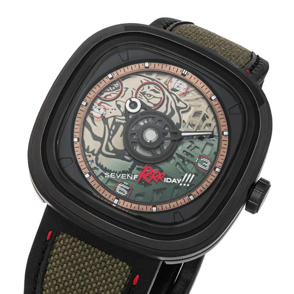 SEVENFRIDAY T系列 T3/04 虎年綠色限量版 全球限量500只