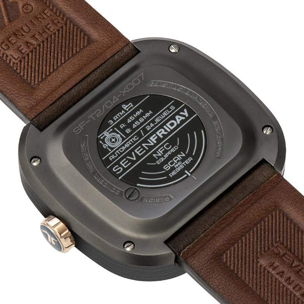 SEVENFRIDAY T系列 T2/04 Art Deco 限時發行版 45mm