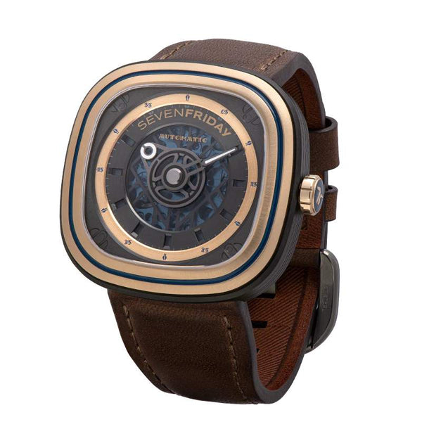 SEVENFRIDAY T系列 T2/04 Art Deco 限時發行版 45mm