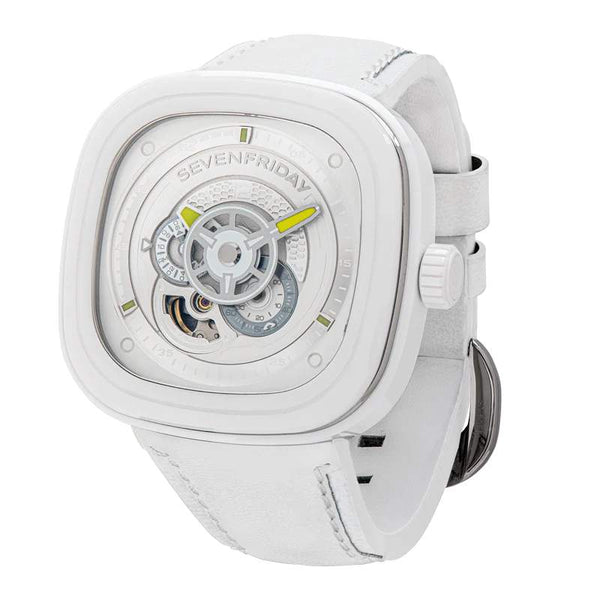 SEVENFRIDAY P系列 P1C/04 CAIPI 白色陶瓷材質
