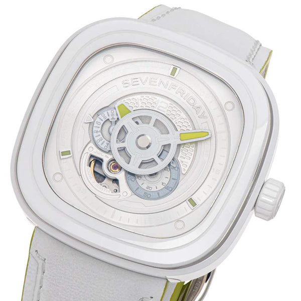 SEVENFRIDAY P系列 P1C/04 CAIPI 白色陶瓷材質