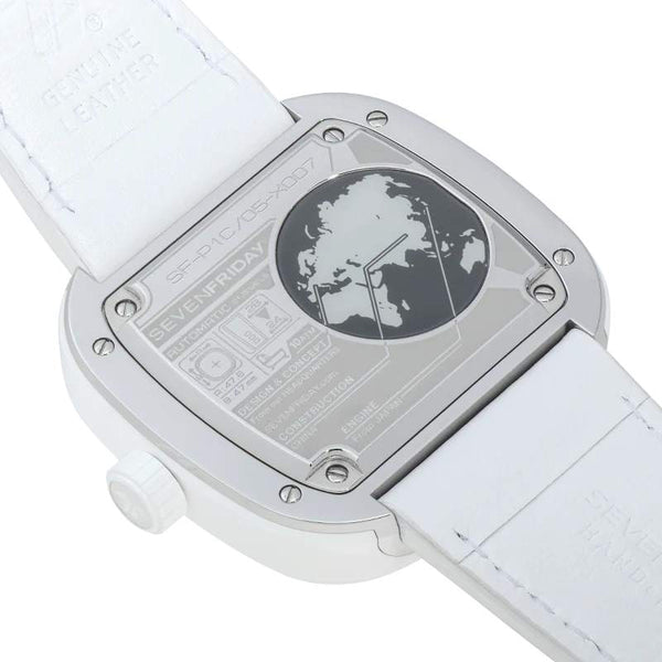 SEVENFRIDAY P系列 P1C/05 CURACAO 白色陶瓷材質