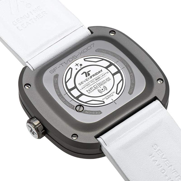 SEVENFRIDAY T系列 T1/05 WHITE T 45 X 45.6mm 全球限量 300 只