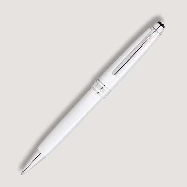MontBlanc 萬寶龍大師傑作(大班)系列白色 Classique 原子筆 MB137122
