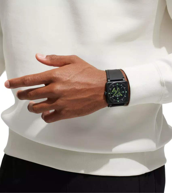 Bell & Ross 柏萊士 BR-03 GYROCOMPASS 陀螺羅盤 限量999枚 41mm BR03A-CPS-CE/SRB