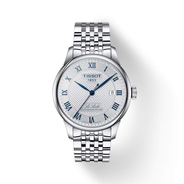 TISSOT 天梭 LE LOCLE 力洛克系列20週年80小時機械男錶 39.3mm T0064071103303