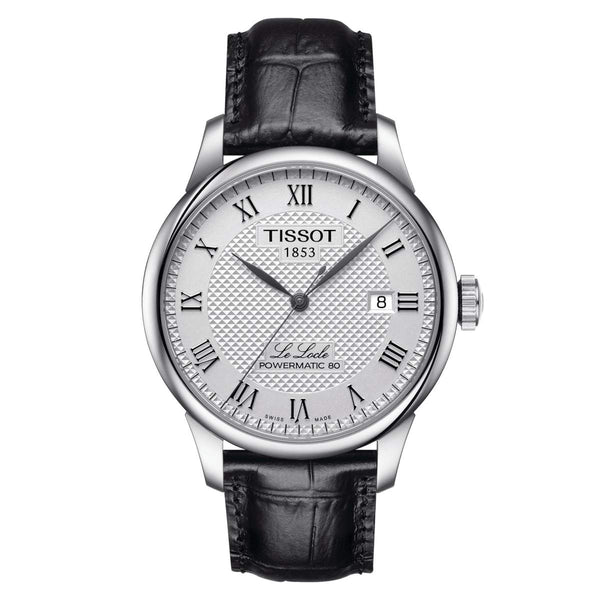 TISSOT 天梭力洛克系列 Powermatic 80 正裝機械錶 39mm T0064071603300 - 新萬國鐘錶