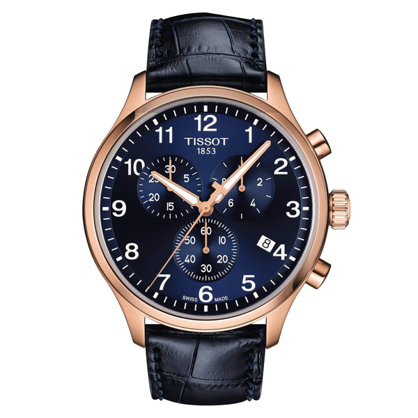 TISSOT 天梭 Chrono XL 韻馳系列經典石英計時腕錶 45mm T1166173604200