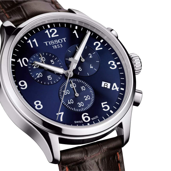 TISSOT 天梭 Chrono XL Classic系列石英計時碼表 45mm T1166171604700