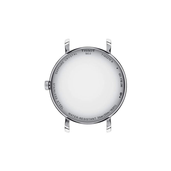 TISSOT 天梭 Everytime 系列簡約米蘭石英腕錶 34mm T1432101109100