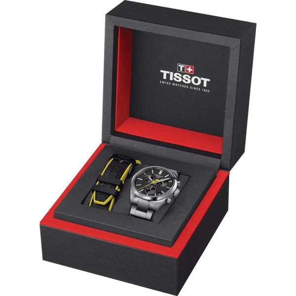 TISSOT 天梭 PR100系列 TOUR DE FRANCE 2024 環法自行車款計時碼石英錶 40mm T1504171105100