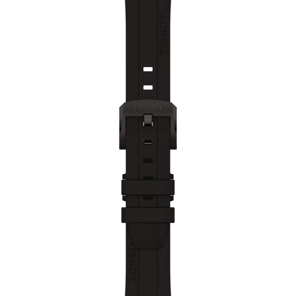 TISSOT 天梭 SEASTAR 1000 海星系列石英計時300米黑色PVD潛水錶 38mm T1202173706100