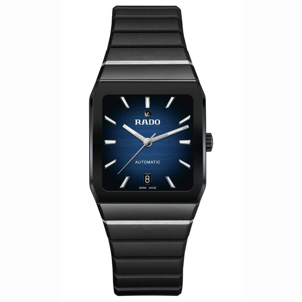 Rado 雷達錶 Anatom系列方型陶瓷機械腕錶 32.5mm R10202209