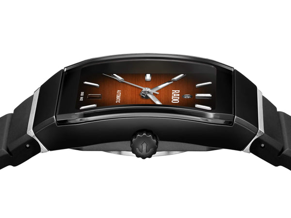 Rado 雷達錶 Anatom系列方型陶瓷機械腕錶 32.5mm R10202309