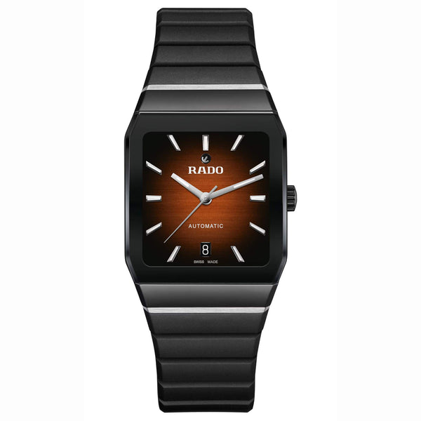 Rado 雷達錶 Anatom系列方型陶瓷機械腕錶 32.5mm R10202309