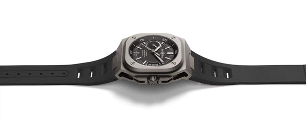 Bell & Ross 柏萊士 BR-X5 BLACK TITANIUM Rubber 自製機芯鈦金屬機械腕錶 41mm BRX5R-BL-TI/SRB