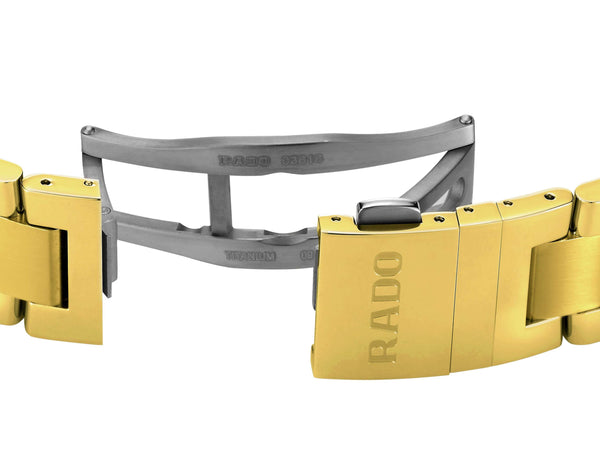 RADO 雷達錶 Captain Cook 庫克船長300米PVD黃金綠面陶瓷潛水腕錶 42mm R32136323