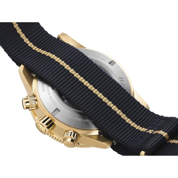 RADO 雷達錶 Captain Cook 庫克船長系列 Bronze 青銅計時潛水機械腕錶 43mm R32146208