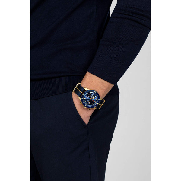 RADO 雷達錶 Captain Cook 庫克船長系列 Bronze 青銅計時潛水機械腕錶 43mm R32146208